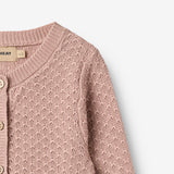 Wheat Main Strikket Cardigan Magnella Cardigan 2487 rose powder