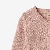 Wheat Main Strikket Cardigan Magnella Cardigan 2487 rose powder