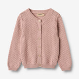 Wheat Main Strikket Cardigan Magnella Cardigan 2487 rose powder