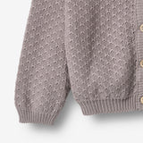 Wheat Main Strikket Cardigan Magnella Cardigan 9531 dusty purple