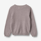 Wheat Main Strikket Cardigan Magnella Cardigan 9531 dusty purple