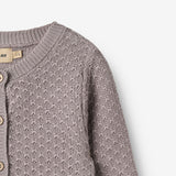 Wheat Main Strikket Cardigan Magnella Cardigan 9531 dusty purple