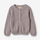 Wheat Main Strikket Cardigan Magnella Cardigan 9531 dusty purple