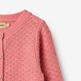 Wheat Main Strikket Cardigan Magnella Cardigan 9568 soft pink