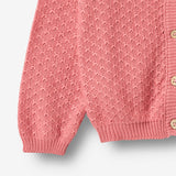 Wheat Main Strikket Cardigan Magnella Cardigan 9568 soft pink