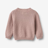 Wheat Main Strikket Cardigan Magnella Cardigan 1135 dry rose