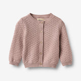 Wheat Main Strikket Cardigan Magnella Cardigan 1135 dry rose