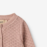 Wheat Main Strikket Cardigan Magnella Cardigan 2487 rose powder