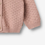 Wheat Main Strikket Cardigan Magnella Cardigan 2487 rose powder