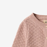 Wheat Main Strikket Cardigan Magnella Cardigan 2487 rose powder