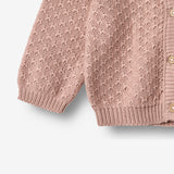 Wheat Main Strikket Cardigan Magnella Cardigan 2487 rose powder