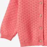 Wheat Main Strikket Cardigan Magnella Cardigan 9454 coral