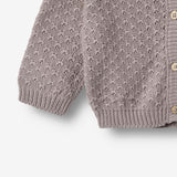 Wheat Main Strikket Cardigan Magnella Cardigan 9531 dusty purple