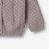 Wheat Main Strikket Cardigan Magnella Cardigan 9531 dusty purple