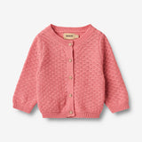 Wheat Main Strikket Cardigan Magnella Cardigan 9568 soft pink