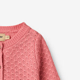 Wheat Main Strikket Cardigan Magnella Cardigan 9568 soft pink