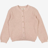 Wheat Strikket Cardigan Magnella Knitted Tops 1356 pale lilac