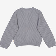 Strikket Cardigan Magnella - cloudy sky