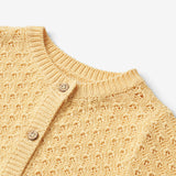 Wheat Main  Strikket Cardigan Magnella Knitted Tops 5001 pale apricot