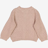 Wheat Strikket Cardigan Magnella | Baby Knitted Tops 1356 pale lilac