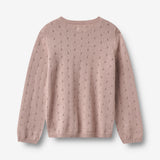 Wheat Main Strikket Cardigan Maia Cardigan 1135 dry rose