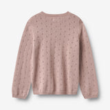 Wheat Main Strikket Cardigan Maia Cardigan 1135 dry rose