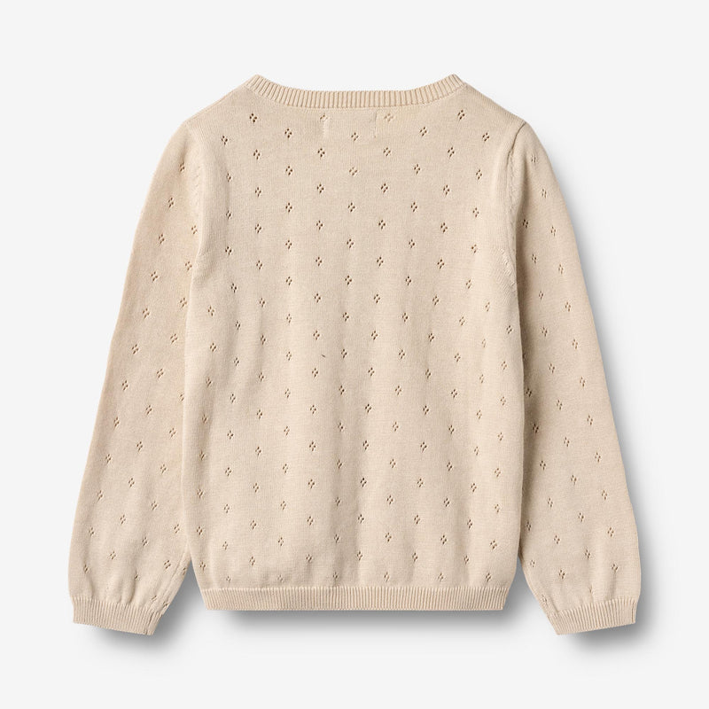 Wheat Main Strikket Cardigan Maia Cardigan 3191 offwhite