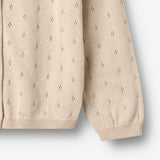 Wheat Main Strikket Cardigan Maia Cardigan 3191 offwhite