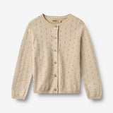 Wheat Main Strikket Cardigan Maia Cardigan 3191 offwhite