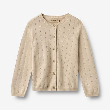 Wheat Main Strikket Cardigan Maia Cardigan 3191 offwhite