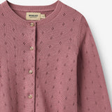 Wheat Main Strikket Cardigan Maia Cardigan 9705 warm lilac