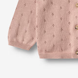 Wheat Main Strikket Cardigan Maia Cardigan 2487 rose powder