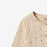 Wheat Main Strikket Cardigan Maia Cardigan 3191 offwhite