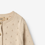 Wheat Main Strikket Cardigan Maia Cardigan 3191 offwhite