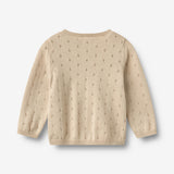 Wheat Main Strikket Cardigan Maia Cardigan 3191 offwhite