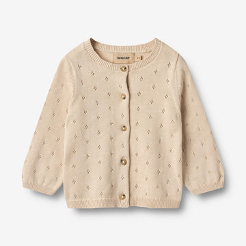 Wheat Main Strikket Cardigan Maia Cardigan 3191 offwhite
