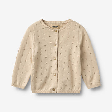 Wheat Main Strikket Cardigan Maia Cardigan 3191 offwhite