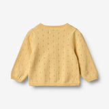 Wheat Main Strikket Cardigan Maia Cardigan 9425 golden yellow