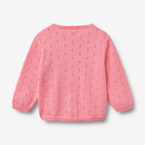 Wheat Main Strikket Cardigan Maia Cardigan 9638 bubblegum