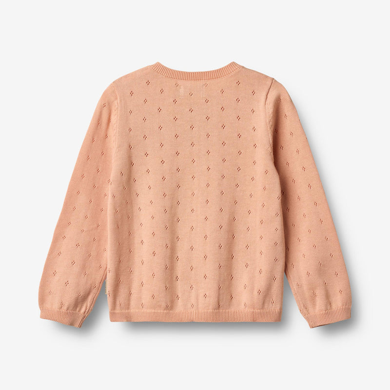 Wheat Main Strikket Cardigan Maia Cardigan 2358 pink sand