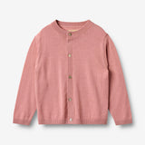 Wheat Main Strikket Cardigan Nico Knitted Tops 2026 rose