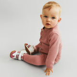 Wheat Main Strikket Cardigan Nico Knitted Tops 2026 rose