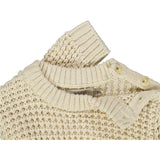 Wheat Main Strikket Genser Charlie Knitted Tops 1101 cloud melange