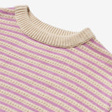 Wheat Main  Strikket Genser Chris Knitted Tops 4501 iris stripe