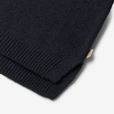 Wheat Main Strikket Genser Cuba Knitted Tops 1432 navy