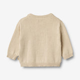 Wheat Main Strikket Genser Lisa Knitted Tops 3191 offwhite