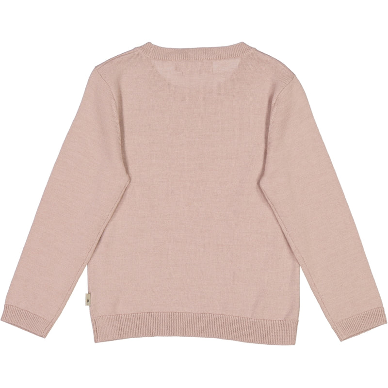 Wheat Main Strikket Genser Maui Knitted Tops 2487 rose powder