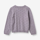 Wheat Strikket Genser Mira Knitted Tops 1346 lavender