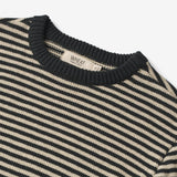 Wheat Main  Strikket Genser Morgan Knitted Tops 1433 navy stripe