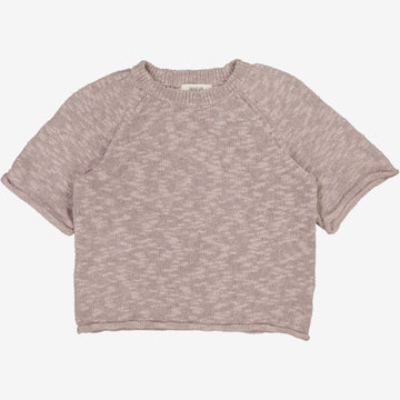 Wheat Main  Strikket Genser Vilna Knitted Tops 1494 purple dove